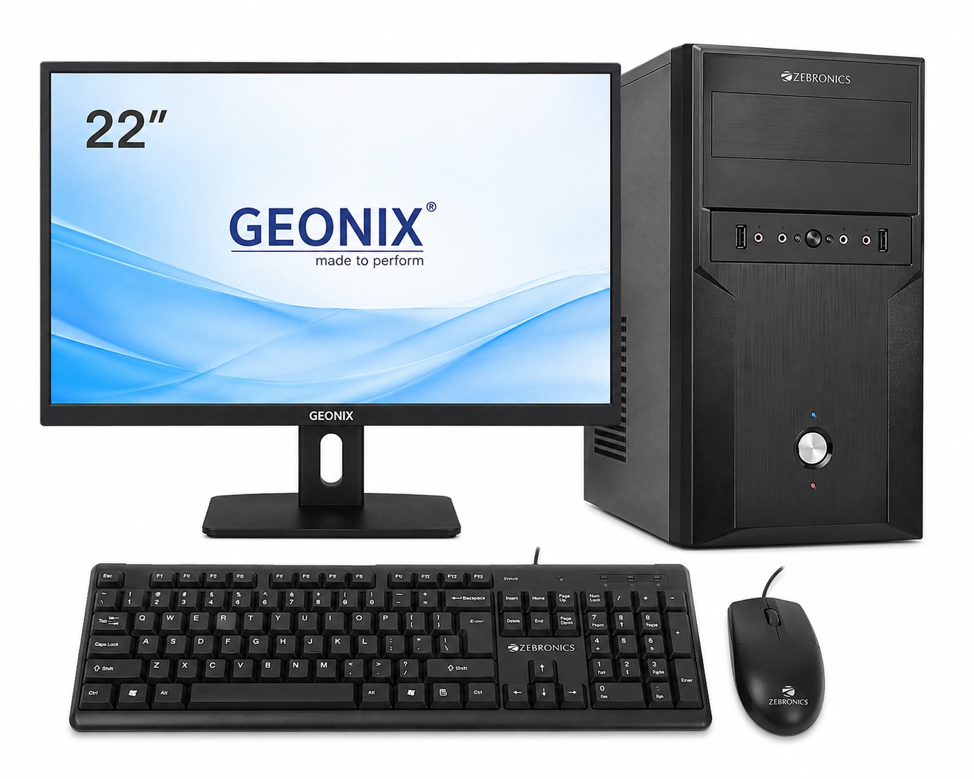 Desktop PC – Intel Core i5  8th Gen | 8GB RAM | 256 SSD | 22" Monitor